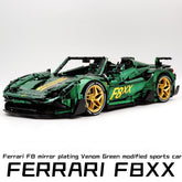 1:8 The Ultimate Ferrari F8XX Convertible, Mirror Venom Green Custom Edition (3781 PCS)